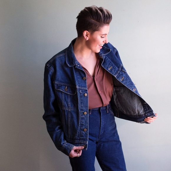 Lee Jackets & Blazers - Vintage Lee Denim Jean Jacket